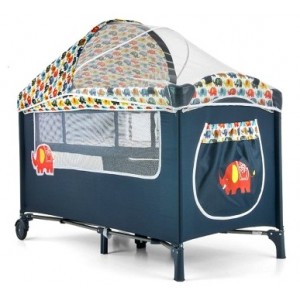 Cestovná postieľka Milly Mally Mirage Deluxe, Elephant